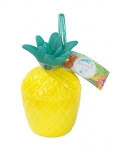 Talking Pineapple Ποτήρι με καλαμάκι Talking Pineapple Ποτήρι με καλαμάκι