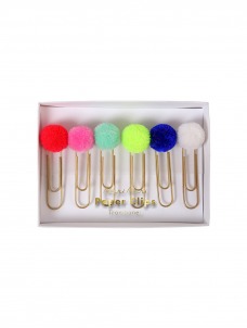 Meri Meri Συνδετήρες Πολύχρωμα Pom Pom 