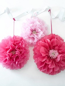 Talking Διακοσμητικά Λουλούδια Pom Pom Talking Διακοσμητικά Λουλούδια Pom Pom