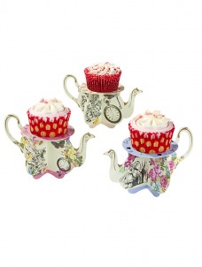 Talking Cupcake Teapot Stands Talking Cupcake Teapot Stands