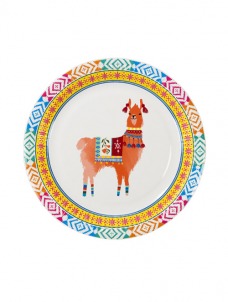 Talking Πιάτο φαγητού Lama Talking Πιάτο φαγητού Lama