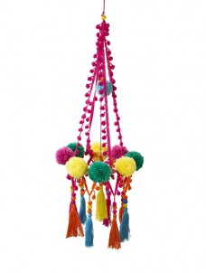 Talking Πολυέλαιος Υφασμάτινος Boho Style Talking Πολυέλαιος Υφασμάτινος Boho Style