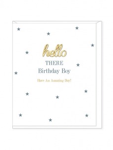 Ευχετήρια Κάρτα – Hello Birthday Boy