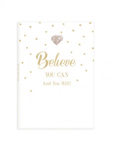 A5 Notebook – Believe You can And You Will