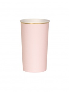 Meri Meri Ποτήρι Ψηλό (Coctail) Ροζ 400ml