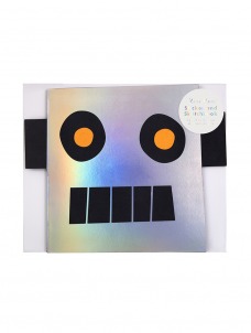 Meri Meri Robot Stickers & Sketch Book