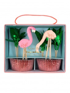 Meri Meri Cupcake Kit Flamingo