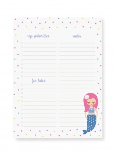 Mermaid - Large Notepad