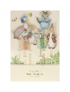 Meri Meri Cupcake Toppers Peter Rabbit & Friends