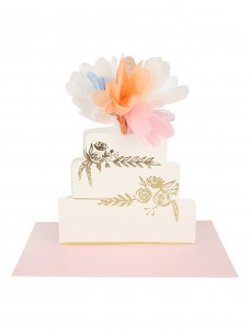 Meri Meri Ευχετήρια Κάρτα Floral Cake