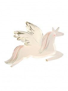 Meri Meri Πιάτο Winged Unicorn 