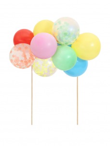 Meri Meri Cake Topper Rainbow Balloon