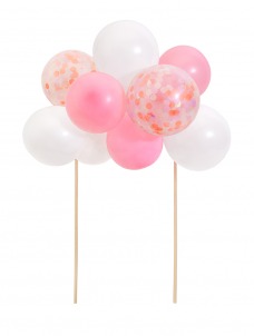 Meri Meri Cake Topper Pink Balloon