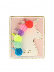 Meri Meri Κλιπ Μαλλιών Pompom Unicorn