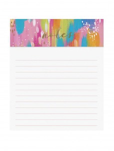 Jotter Notepad Brush Strokes