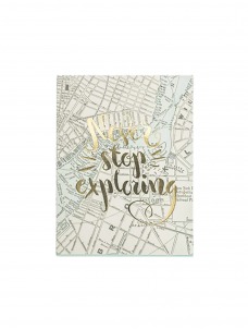 Pocket Notes-Never Stop Exploring Map