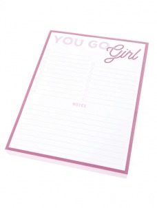 Large Notepad-You Go Girl