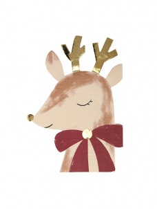 Meri Meri Χαρτοπετσέτα Reindeer With Bow