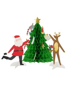 Meri Meri Ευχετήρια Κάρτα Honeycomb Χριστουγεννιάτικο Δέντρο