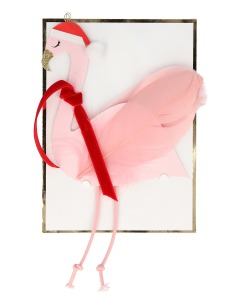 Meri Meri Ευχετήρια Κάρτα Jolly Flamingo