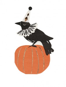 Meri Meri Χαρτοπετσέτα Vintage Halloween Crow
