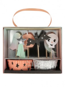 Meri Meri Cupcake Kit Παστέλ Halloween