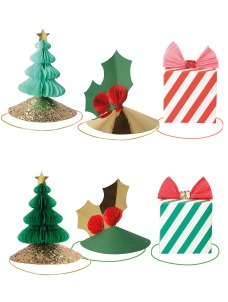 Meri Meri Καπελάκια Χριστουγεννιάτικα Σχέδια Meri Meri Καπελάκια Χριστουγεννιάτικα Σχέδια