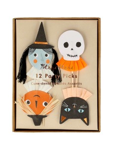 Meri Meri Party Picks Pumpkin Patch