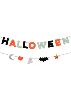 Meri Meri Γιρλάντα Υφασμάτινα Halloween Στοιχεία