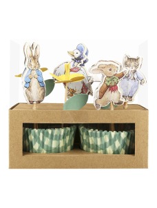 Meri Meri Cupcake Kit Peter Rabbit In The Garden