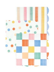 Χαρτοπετσέτα Μικρή Colourful Pattern (16τμχ)