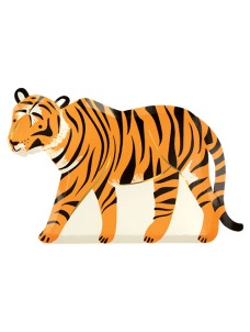 Πιάτο Tiger (8τμχ)