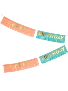 Ευχετήρια Κάρτα Birthday Fringe Garland