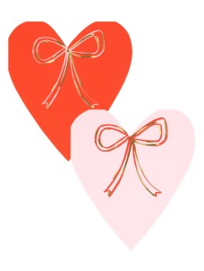 Χαρτοπετσέτα Heart with Bow (16τμχ)