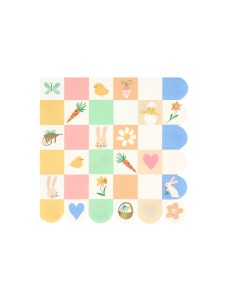 Χαρτοπετσέτα Μικρή Icon Checkerboard (16τμχ)