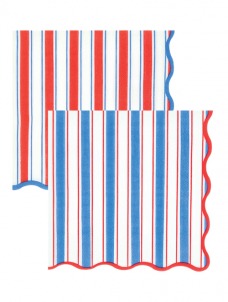 Χαρτοπετσέτες Μεγάλες Ριγέ Ναυτικές ( 16 τμχ ) Χαρτοπετσέτες Μεγάλες Ριγέ Ναυτικές ( 16 τμχ )