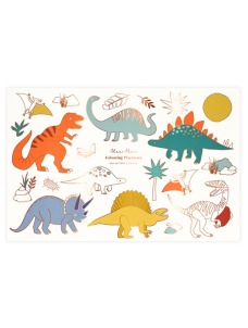 Dinosaurs Colouring Σουπλά (8τμχ)