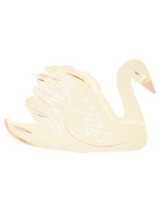 Πιάτο Swan Shaped (8τμχ)