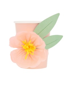 Ποτήρι Paper Flower (8τμχ)
