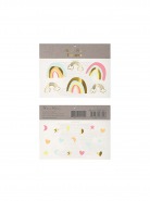 Meri Meri Neon Rainbows Tattoos