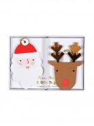 Meri Meri Καρτελάκια Δώρων Santa & Reindeer
