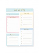 Get Busy- Large notepad