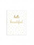 Small Notebook – Hello Beautiful