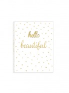 Small Notebook – Hello Beautiful