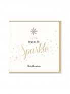 Ευχετήρια Χριστουγεννιάτικη κάρτα It’s the Seasosn To Sparkle