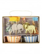Meri Meri Cupcake Kit Safari Animals