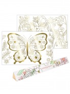 Meri Meri Colouring Posters Butterfly