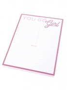 Large Notepad-You Go Girl