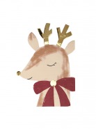 Meri Meri Χαρτοπετσέτα Reindeer With Bow