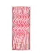 Meri Meri Κεράκια Swirly Ροζ Meri Meri Κεράκια Swirly Ροζ